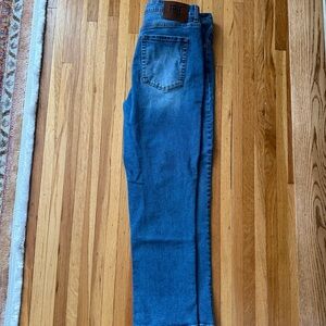💙👖Frye Blue Jean Women's Straight Leg Jeans| Size 14 | stretchy and cuffable 👖💙